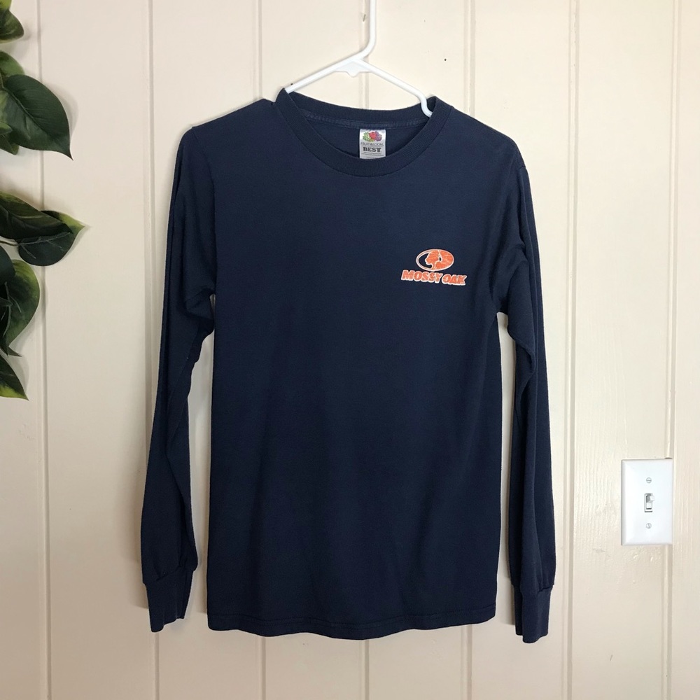 Mossy Oak Blue & Orange LS Shirt
Size Small
Unisex
50% Cotton 50% Polyester - Picture 7 of 16